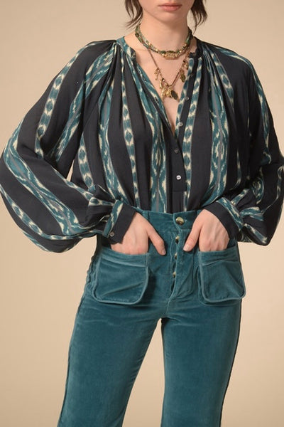 Blouse IDA Indigo