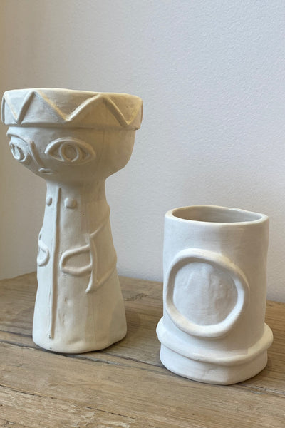 Vase LES FEMMES Beige