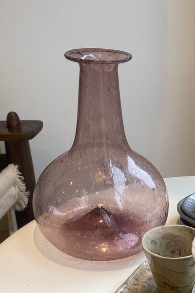 Vase recyclé Aubergine #1