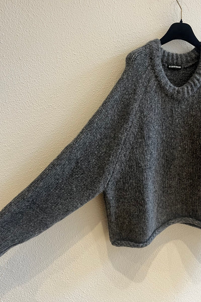 Pull Mousseux Gris