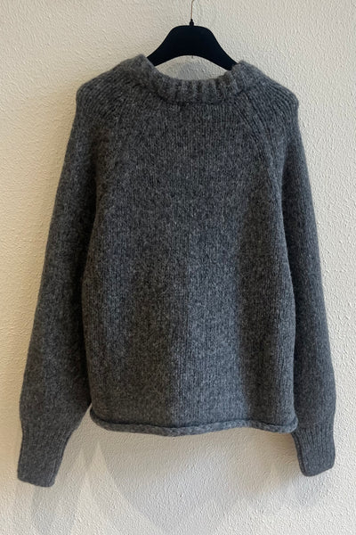 Pull Mousseux Gris