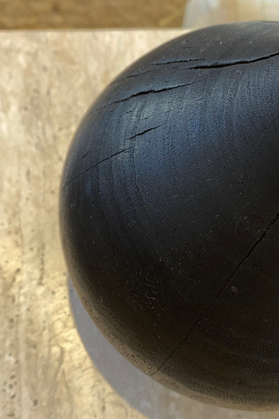 Objet en bois brûlé XL #1