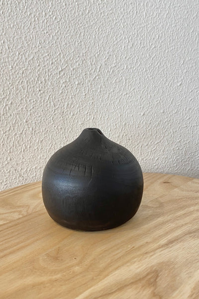 Objet en bois brûlé M #4