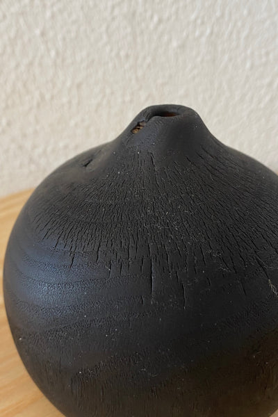 Objet en bois brûlé M #4