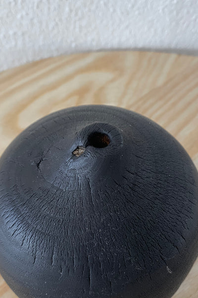 Objet en bois brûlé M #4