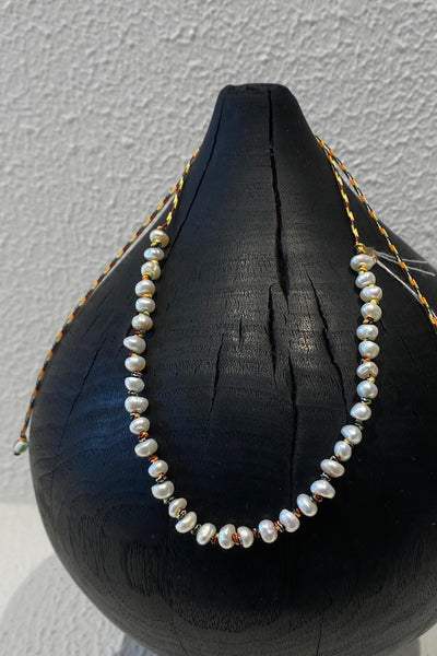 Collier en perles d'eau douce