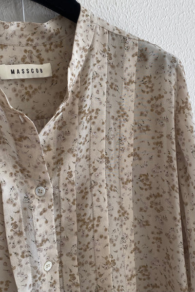 Blouse en soie PINA Beige