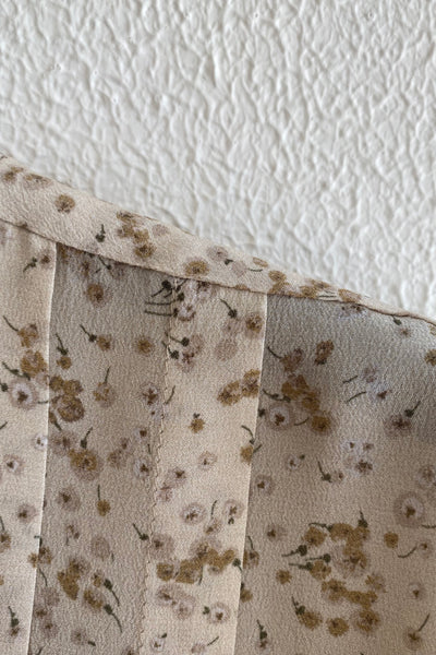 Blouse en soie PINA Beige