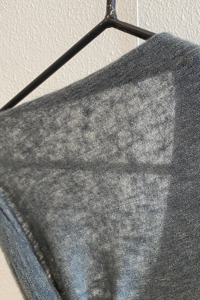 Écharpe en maille Anthracite