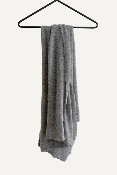 Écharpe en cachemire Gris moyen