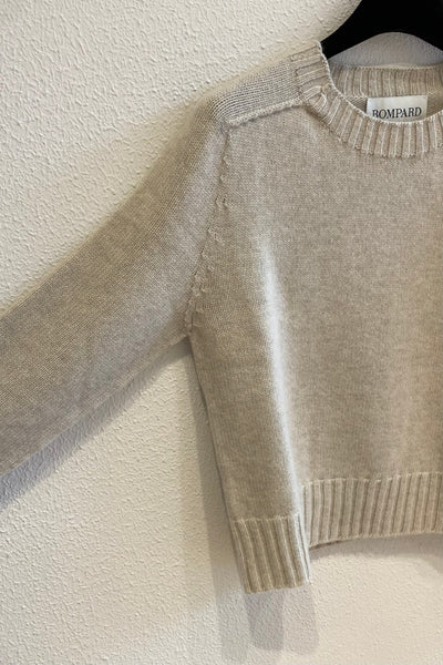 Pull droit en cachemire Avoine