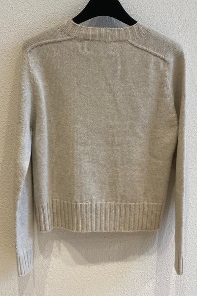 Pull droit en cachemire Avoine