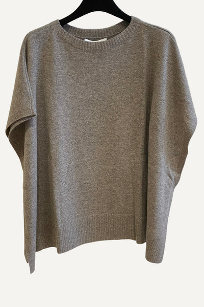 Poncho en maille Millet