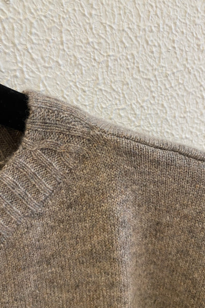 Poncho en maille Millet