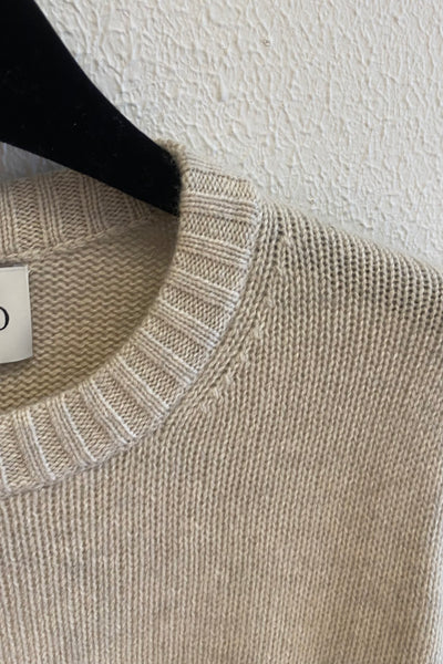 Pull ample en cachemire Avoine