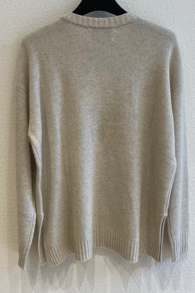 Pull ample en cachemire Avoine