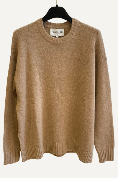 Pull ample en cachemire Caramel