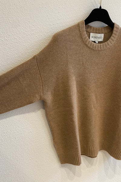 Pull ample en cachemire Caramel