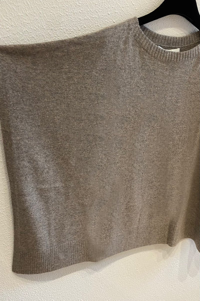 Poncho en maille Millet