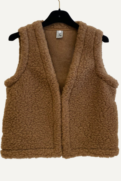 Gilet en laine Brown