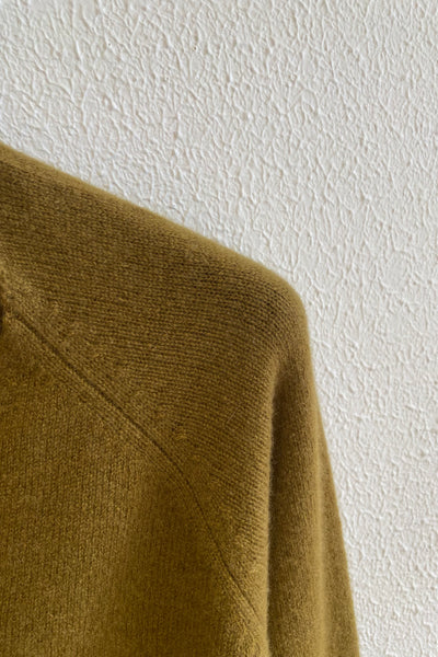 Pull en cachemire Ocre
