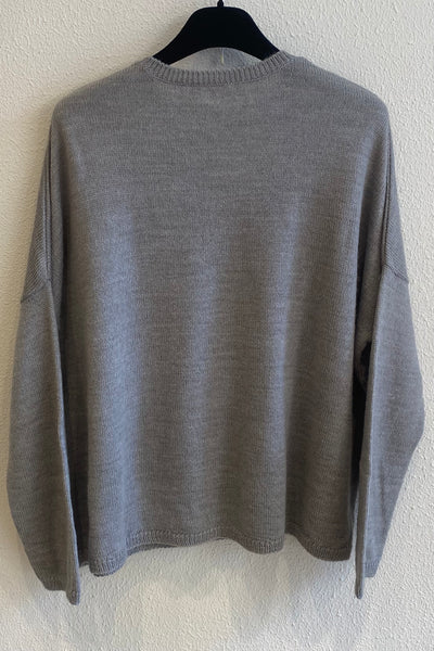 Pull GREENVILLE Gris Clair
