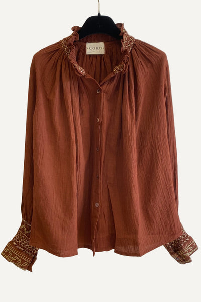 Blouse smockée FARMER Terra