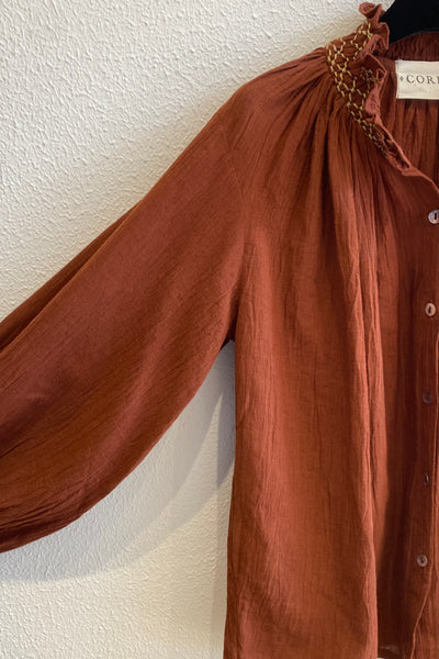 Blouse smockée FARMER Terra