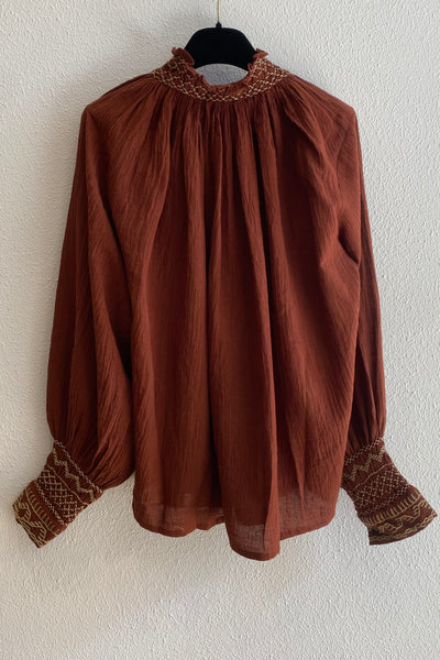 Blouse smockée FARMER Terra