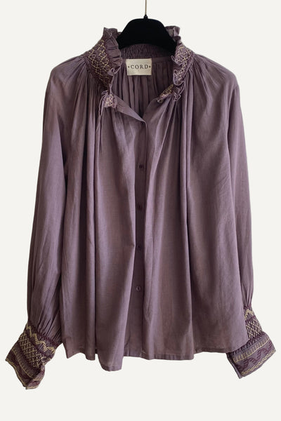 Blouse smockée FARMER Cocoa