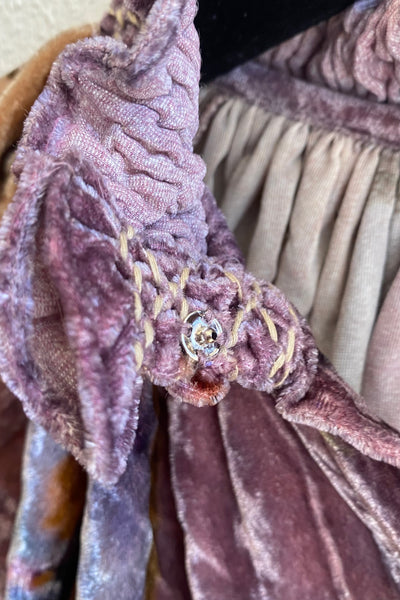 Blouse FARMER en velours Imprimé