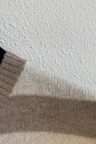 Pull en cachemire STRIPE