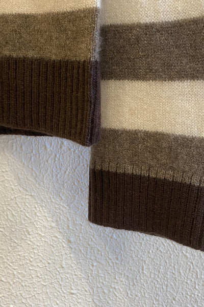 Pull en cachemire STRIPE