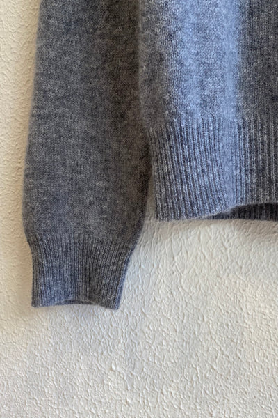 Pull fin CREW Gris Clair