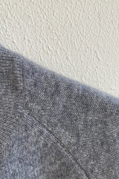 Pull fin CREW Gris Clair