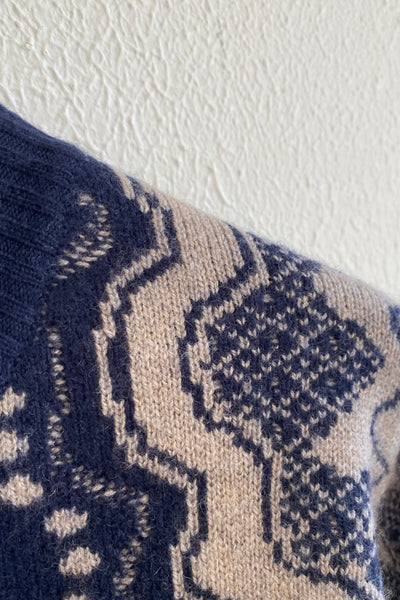 Pull  jacquard DOILY Marine