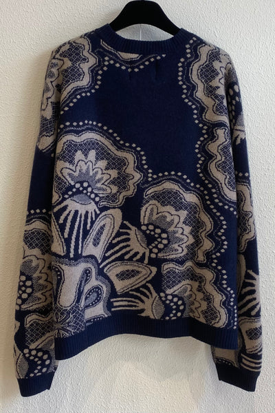 Pull  jacquard DOILY Marine