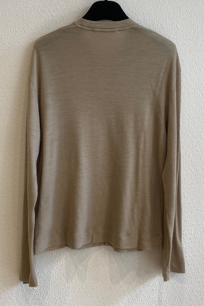 T-shirt en laine Sable