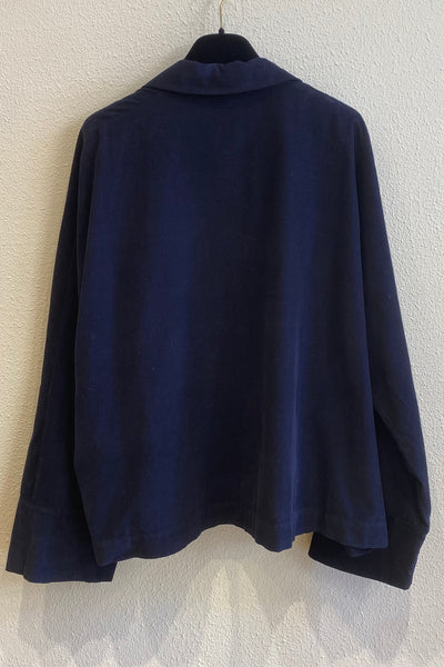 Vareuse en velours JOANIE Nuit