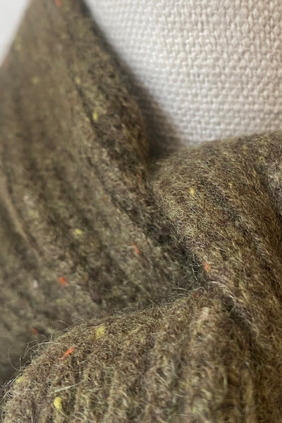 Tour de cou en cachemire Kaki