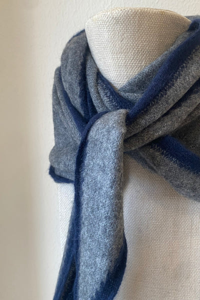 Tour de cou en cachemire Gris