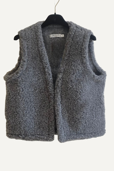 Gilet en laine Graphite