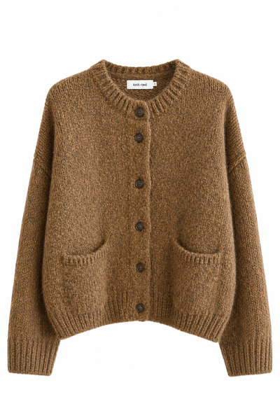 Cardigan épais Caramel