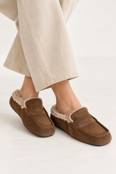 Mocassins fourrés