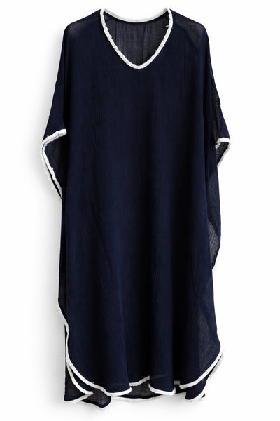 Caftan frangé Nuit