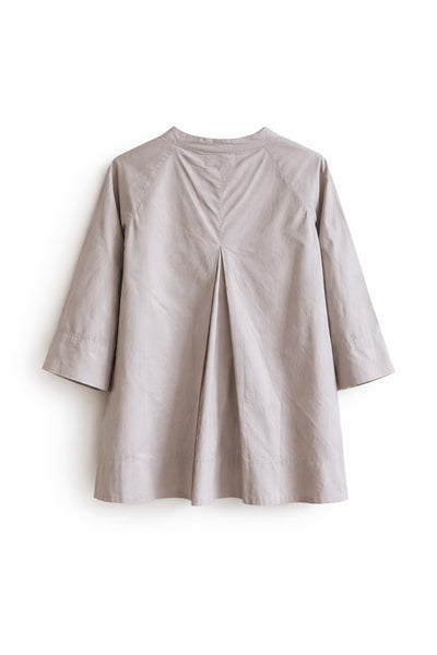Blouse en popeline Mastic