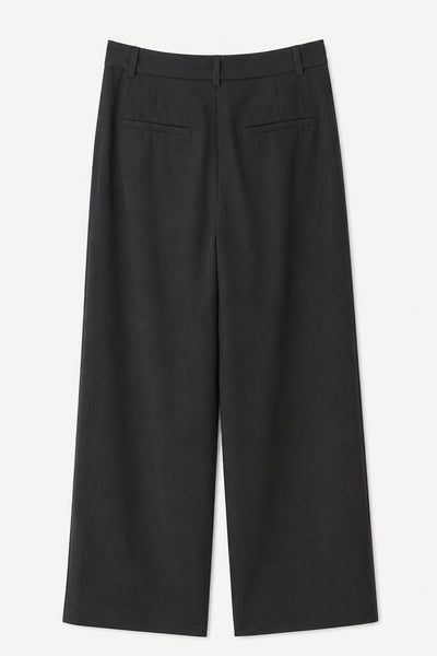 Pantalon en crêpe Noir