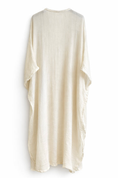 Caftan uni Naturel