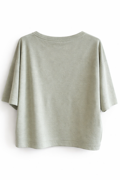 T-shirt en éponge Glacier