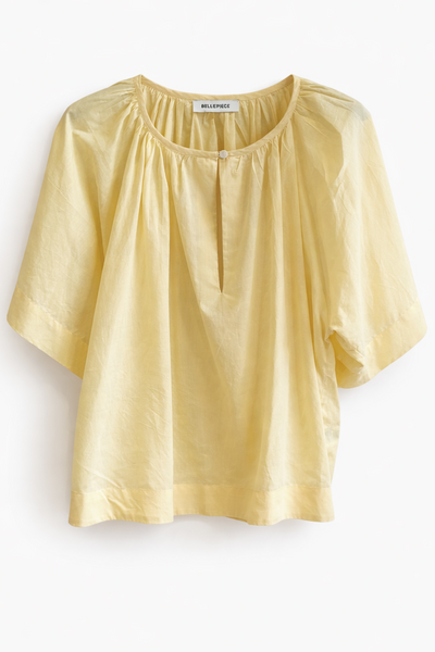 Blouse en voile Paille